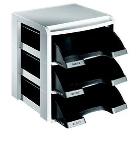 System sztaplowania Leitz Plus, czarny